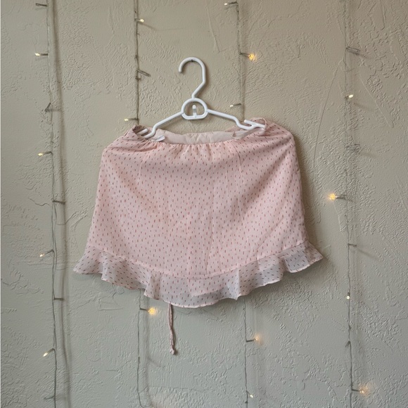 💗Pink Polka Dot Mini Skort💗 - Picture 3 of 4